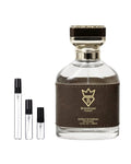 Bujairami Smokilla sample – decant naast de volle fles ter herkenning